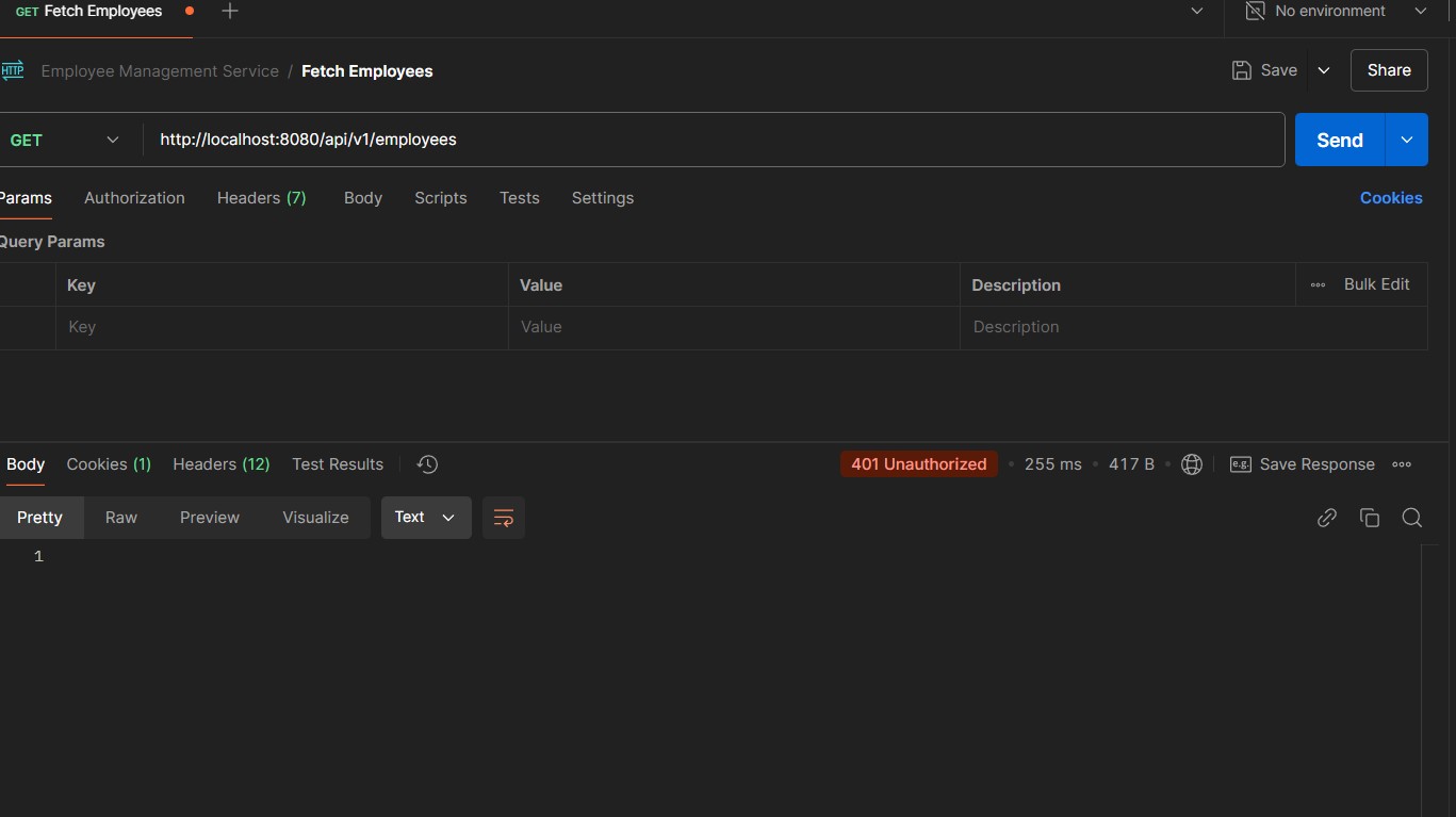 screenshot of the app