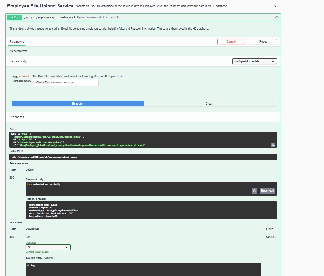 screenshot of the app