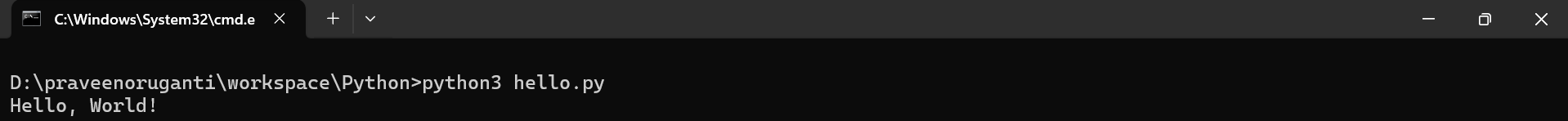 screenshot of the app
