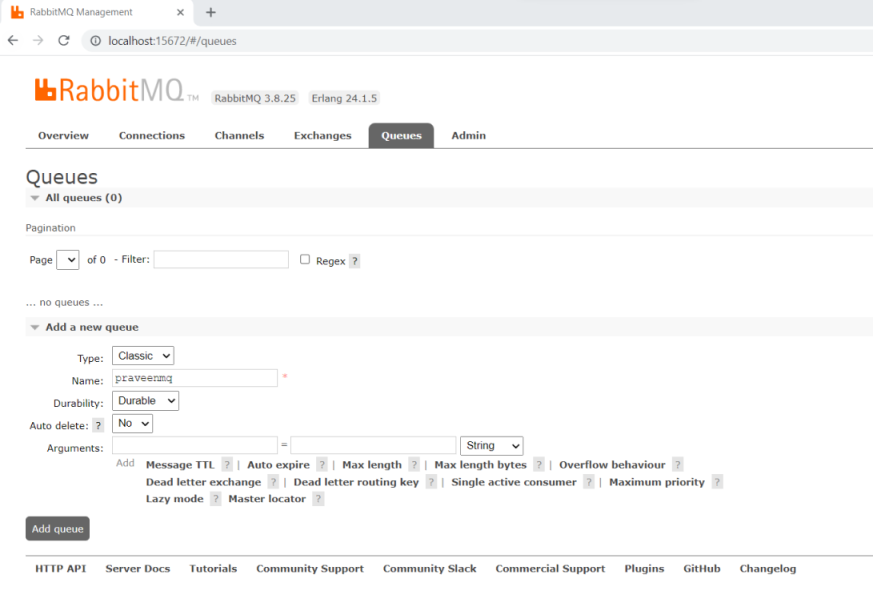 screenshot of the app