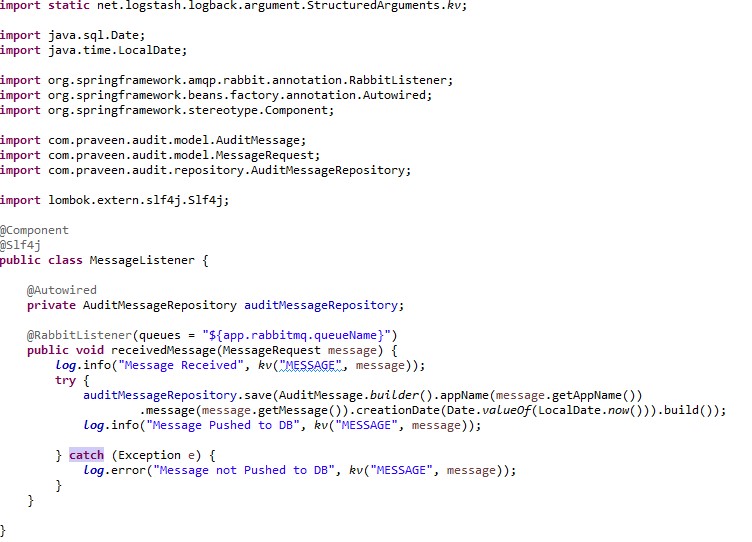 screenshot of the app